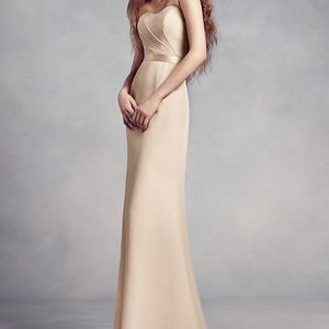 David’s Bridal Vera Wang Chiffon Bridesmaid Gown